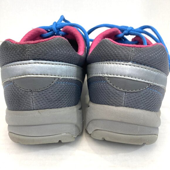 Vionic Alliance Shoes Sneakers Womens Size 8.5 Gray Pink Walking Orthotic Mesh - Picture 3 of 13